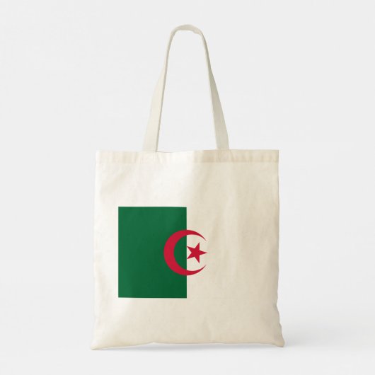 Algerijnse vlag tote bag (Achterkant)