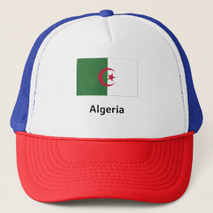 Algerijnse vlag trucker pet