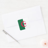 Algerijnse vlag vierkante sticker (Envelop)