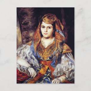 Algerijnse vrouw van Pierre Renoir Briefkaart