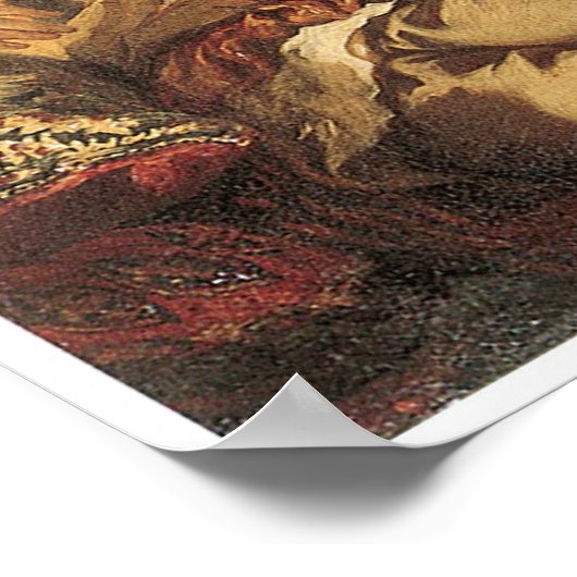 Algerijnse vrouwen in hun departementen, 1834 poster (Hoek)