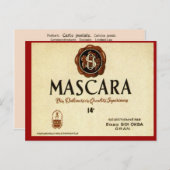  Algerijnse wijn, MascaraSidi Okba Briefkaart (Voorkant / Achterkant)