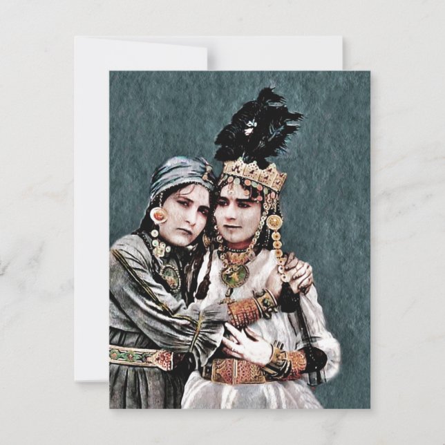 Algerijnse zigeunermeisjes (Voorkant)