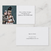 Algerijnse zigeunermeisjes visitekaartje (Voorkant / Achterkant)