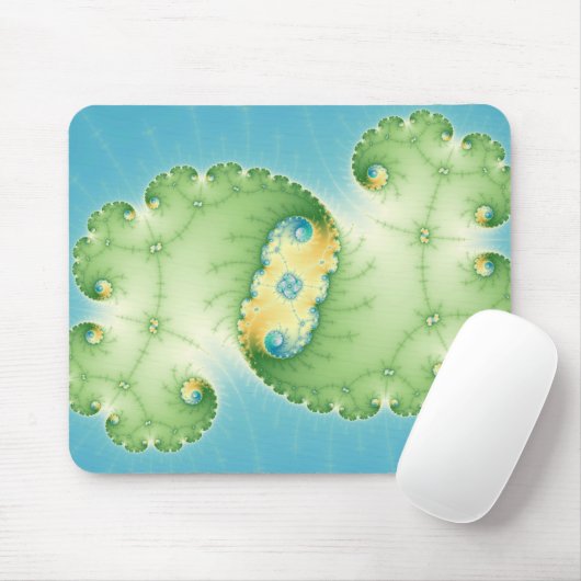 Alges - Fractal Mousepad Muismat (Met muis)