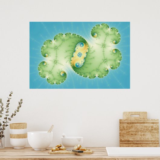 Alges - Fractal Poster (Keuken)