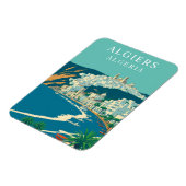 Algiers Algerije Reizen Souvenir Magneet (Linkerzijde)