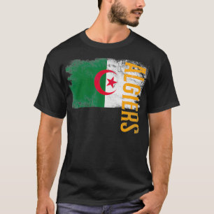 Algiers Algerije, voor Algerijnse Mannen, vrouwen  T-shirt