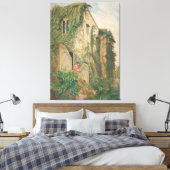 Algiers, Cecilia in pink Canvas Afdruk (Insitu (Slaapkamer))