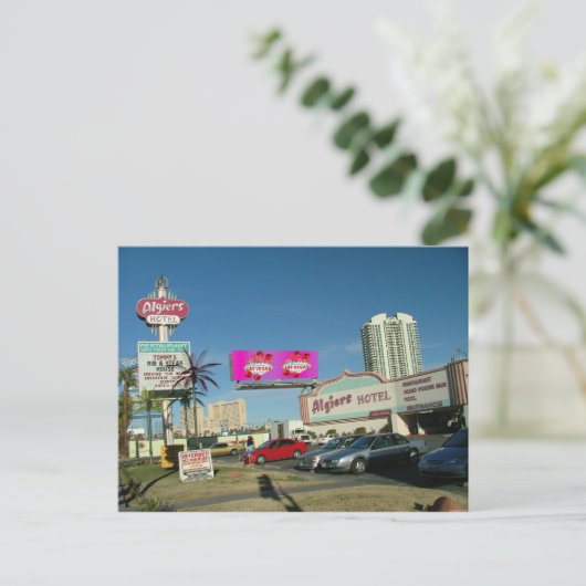 Algiers Hotel Las Vegas Briefkaarten (Staand voorkant)