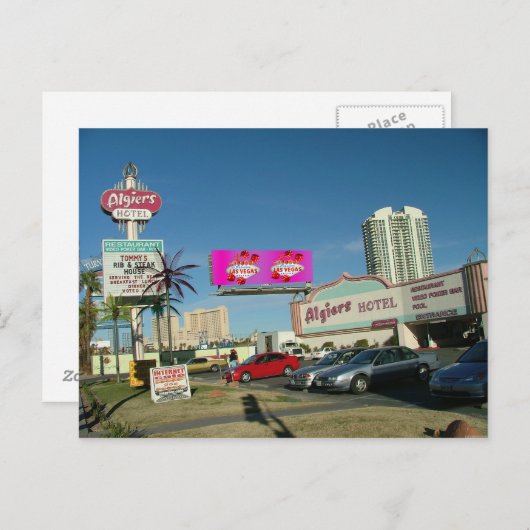 Algiers Hotel Las Vegas Briefkaarten (Voorkant / Achterkant)