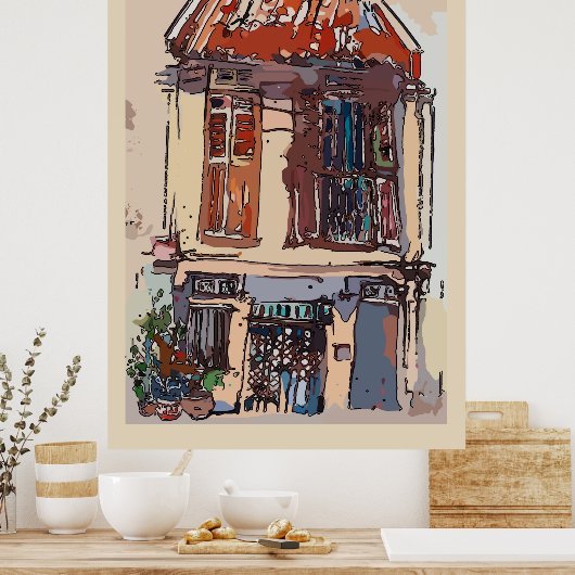 Algiers Point House Poster (Keuken)