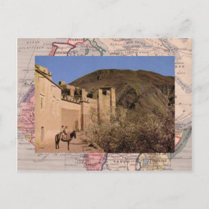 Algiers, stad Walls, Zuid-Marokko Briefkaart
