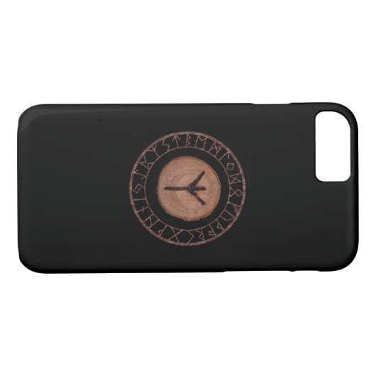 Algiz - Elder Futhark rune Case-Mate iPhone Case (Achterkant (Horizontaal))
