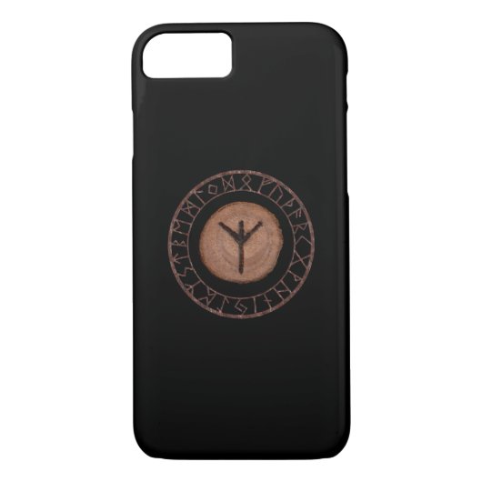 Algiz - Elder Futhark rune Case-Mate iPhone Case (Achterkant)