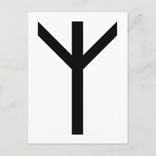ALGIZ RUNE BRIEFKAART