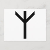 ALGIZ RUNE BRIEFKAART (Voorkant)