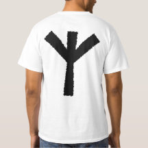 'Algiz' Viking Protection Rune Shirt (groot)