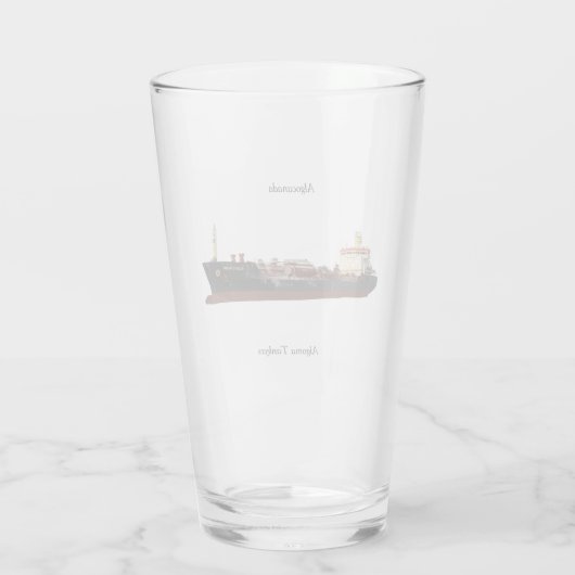 Algocanada glas (Achterkant)