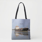 Algocanada over de hele canvas tas (Voorkant)