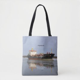 Algocanada over de hele canvas tas