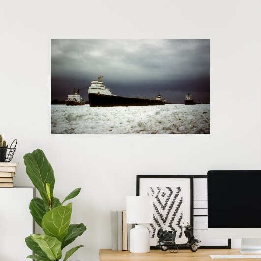 Algocen op de St. Clair Poster (Thuiskantoor)