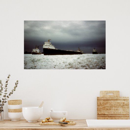 Algocen op de St. Clair Poster (Keuken)