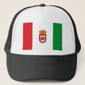 Algodonales Spanje, vlag van Spanje Trucker Pet (Voorkant)