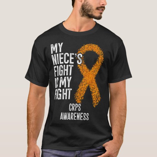 Algodystrofie Het gevecht van mijn nichtje is mijn T-shirt (Voorkant)