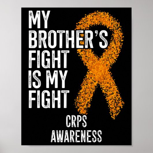 Algodystrofie Mijn broers gevecht is mijn gevecht Poster (Voorkant)