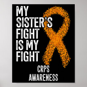 Algodystrofie Mijn Zusters Strijd Is Mijn Strijd C Poster