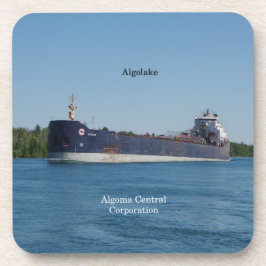 Algolake set van 6 harde onderzetters van kunststo