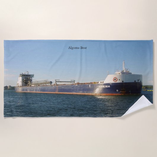 Algoma Bear badhanddoek (Voorkant)