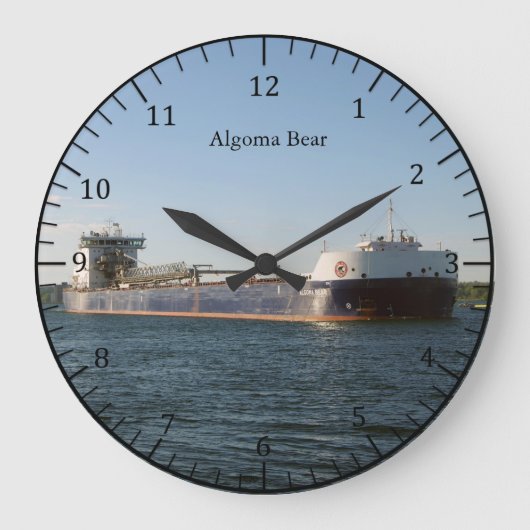 Algoma Bear klok (Voorkant)