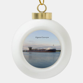 Algoma Conveyor bal of sneeuwvlok hanger Keramische Bal Ornament