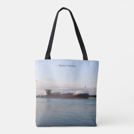 Algoma Conveyor over de hele canvas tas (Achterkant)
