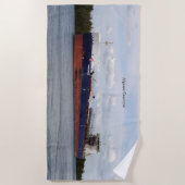 Algoma Conveyor strandhanddoek Strandlaken (Voorkant)