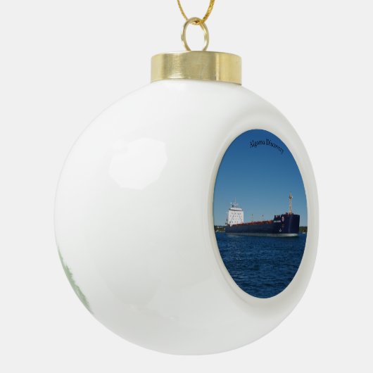 Algoma Discovery ball of sneeuwflake ornament (Links)