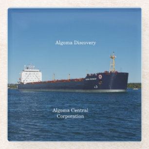 Algoma Discovery glass onderzetter Glazen Onderzetter