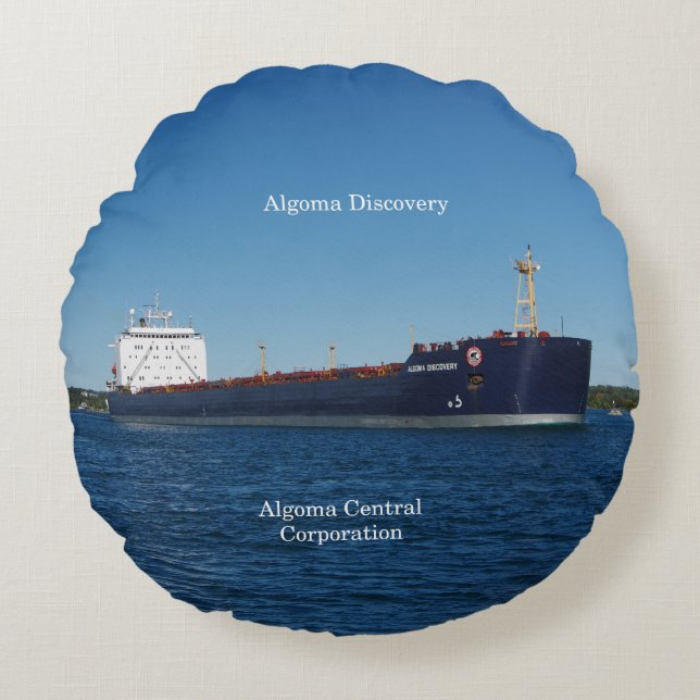 Algoma Discovery ronde kussen (Voorkant)