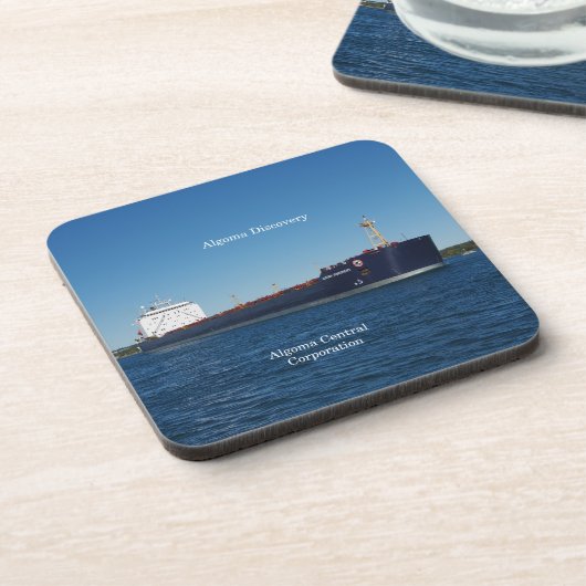 Algoma Discovery set van 6 harde plastic onderzett Onderzetter (Linkerzijde)