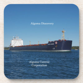 Algoma Discovery set van 6 harde plastic onderzett Onderzetter