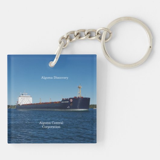 Algoma Discovery-sleutelketen Sleutelhanger (Achterkant)