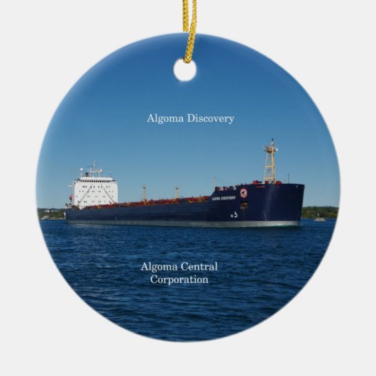 Algoma Discovery-versiering Keramisch Ornament (Voorkant)