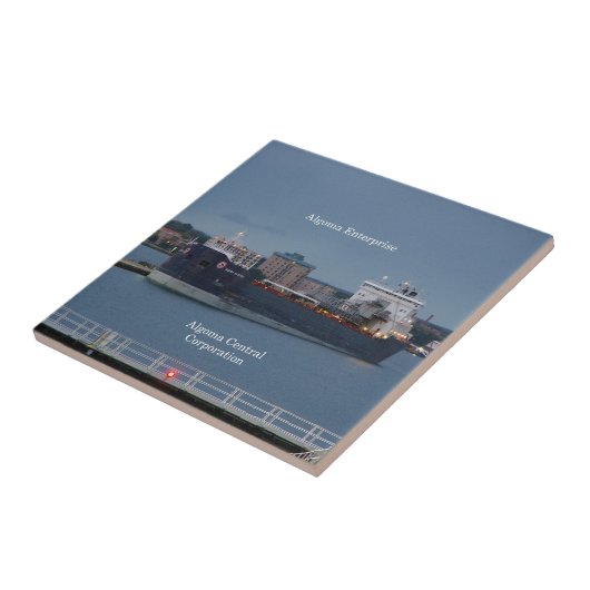 Algoma Enterprise tile Tegeltje (Zijkant)