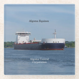 Algoma Equinox glazen onderzetters
