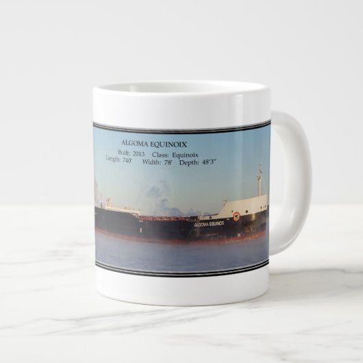 Algoma Equinox jumbo mok (Voorkant rechts)