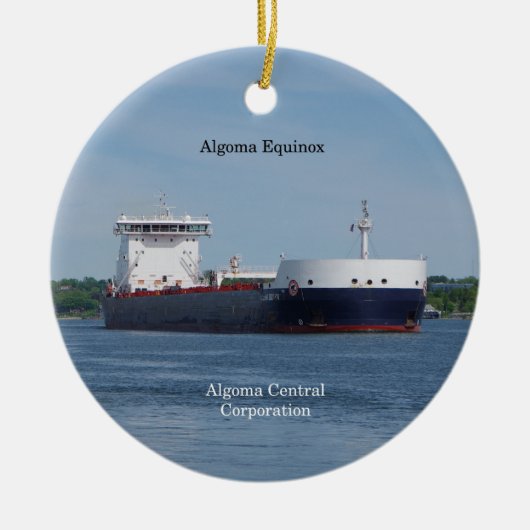 Algoma Equinox ornament (Voorkant)