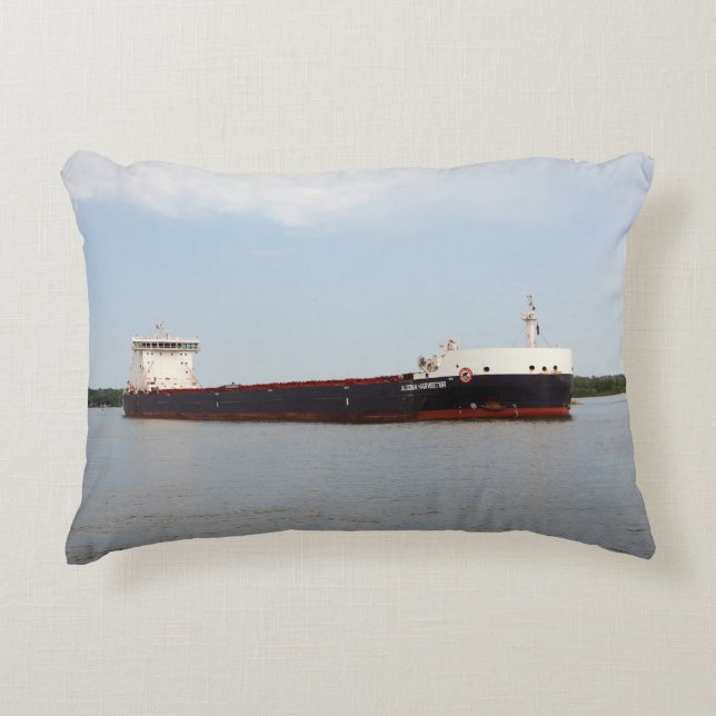 Algoma Harvester-accendug Accent Kussen (Voorkant)