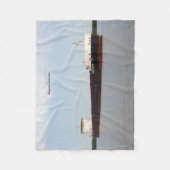 Algoma Harvester fleece deken (Voorkant)